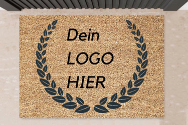Fußmatte mit eigenem Logo - (Firmenlogo)